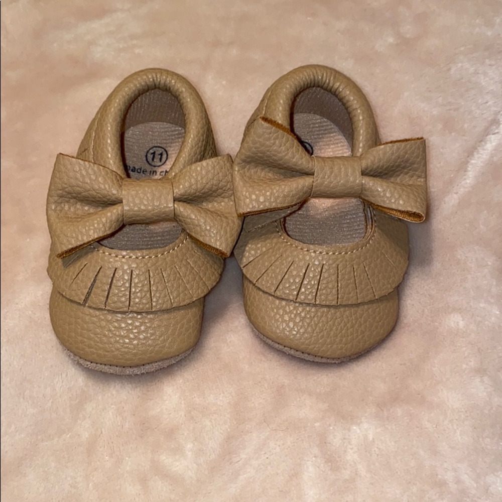 Never Worn- Baby Moccasins